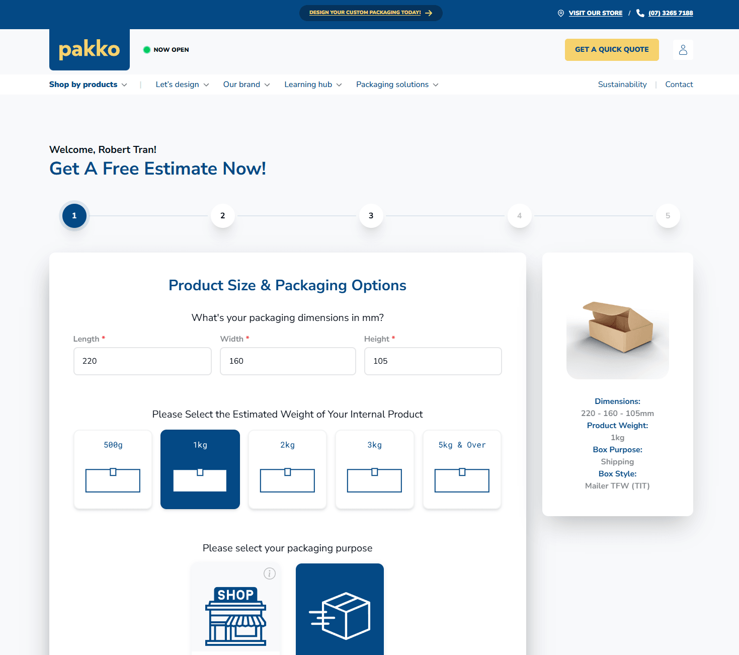 Pakko Quote — the quoting engine